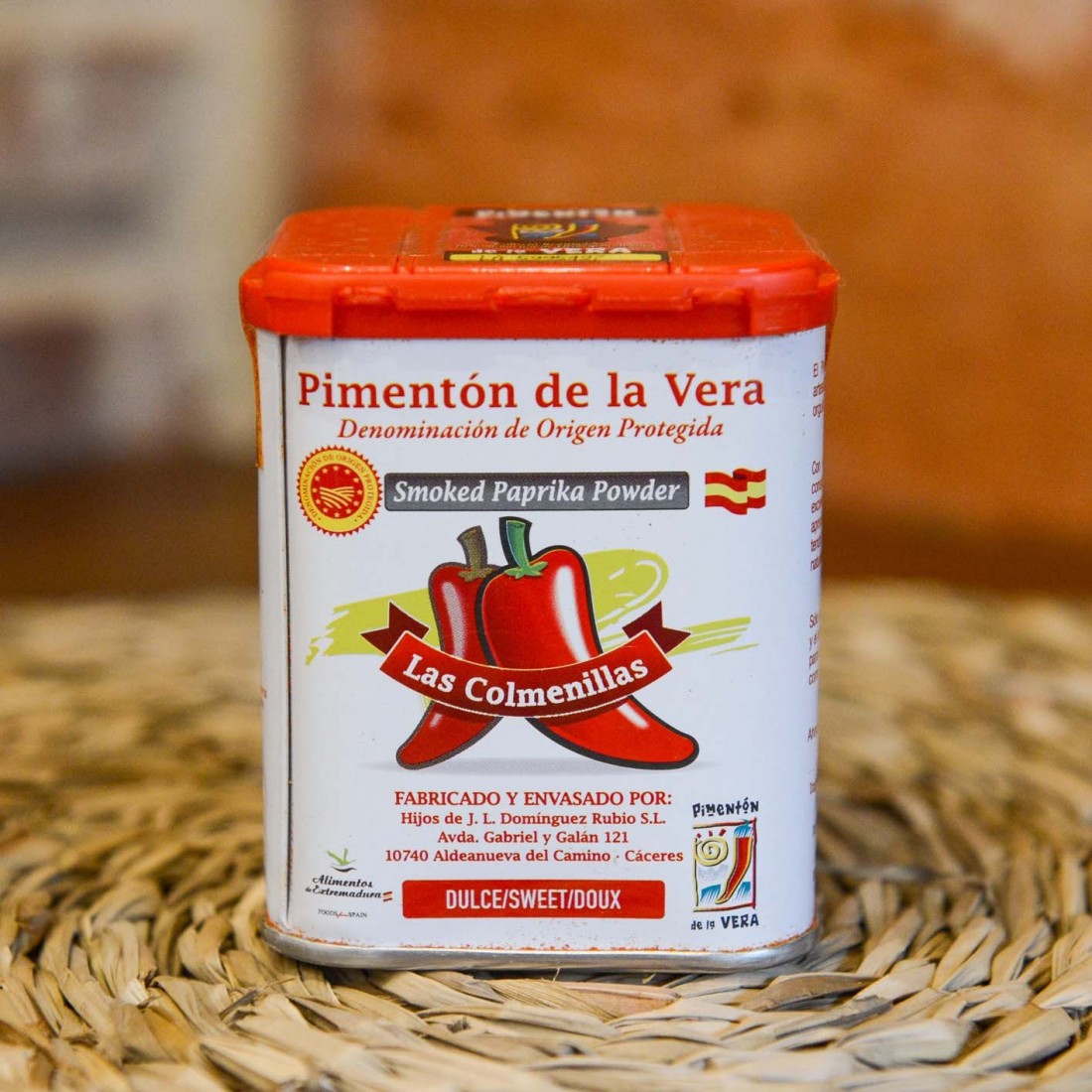 Pimentón de la Vera D.O. Picante. Productos de Extremadura.