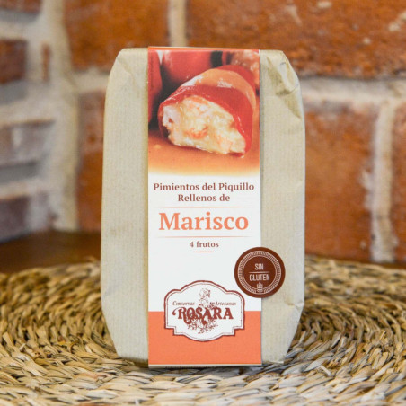Comprar pimientos del piquillo rellenos de marisco al mejor precio