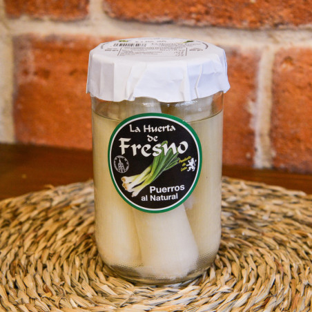 Comprar online los mejores puerros al natural de León