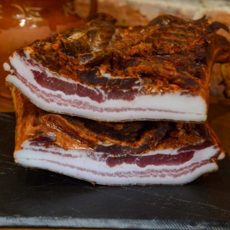 Panceta de cerdo curada artesana