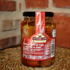 Pinchos de queso con jamón...