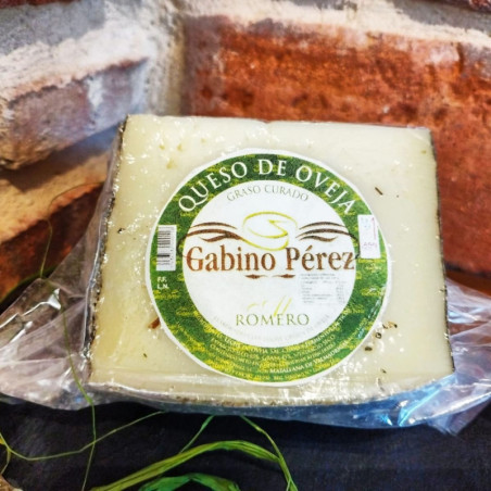 Comprar queso de oveja GABINO PÉREZ con romero al mejor precio
