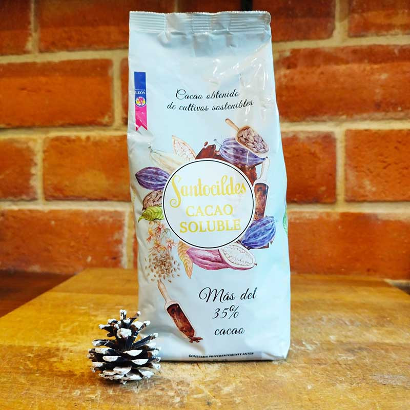 Chocolate en polvo soluble artesano SANTOCILDES