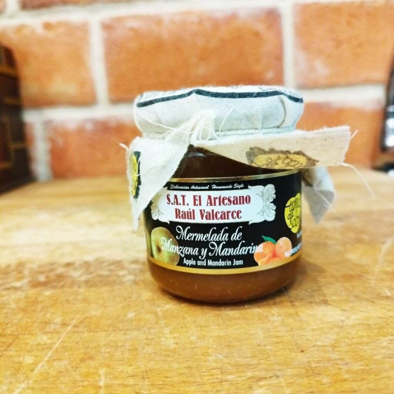 Mermelada de Manzana y Mandarina SAT EL ARTESANO RAÚL VALCARCE