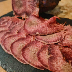 Lengua de vaca curada artesana