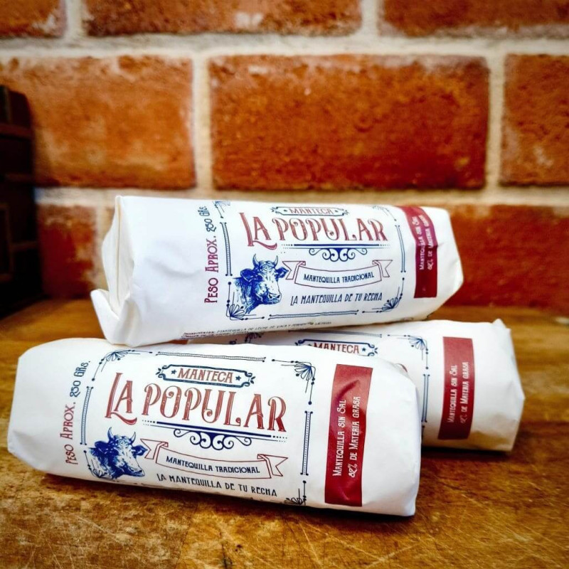 Comprar mantequilla tradicional LA POPULAR. Haz tu pedido y recíbela en tu casa.