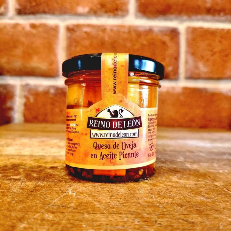 Comprar queso de oveja en aceite de oliva REINO DE LEÓN