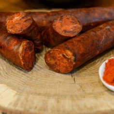 Longaniza de chivo artesana