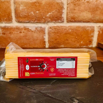 Comprar queso de cabra con chorizo pasta blanda