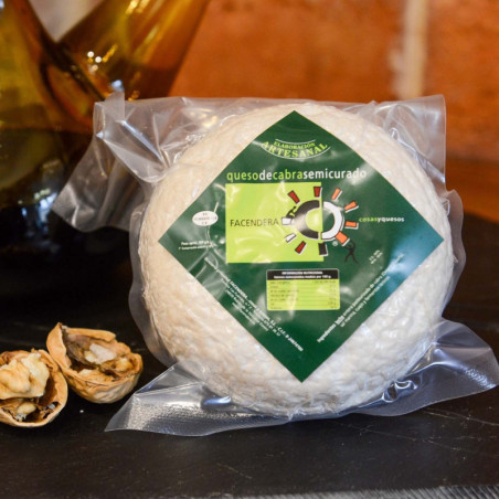 Comprar queso de cabra semicurado FACENDERA