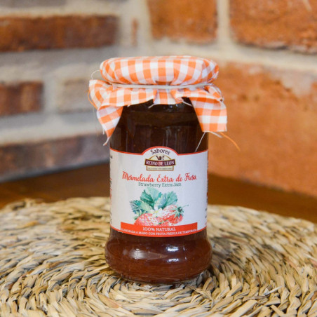 Comprar mermelada extra de fresa REINO DE LEÓN sin gluten