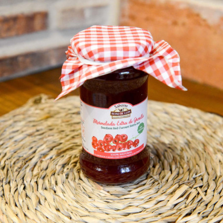 Comprar mermelada extra de grosella REINO DE LEÓN sin gluten