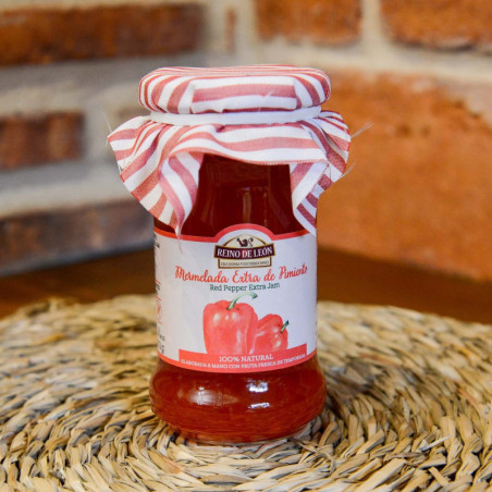 Comprar mermelada extra de pimiento REINO DE LEÓN sin gluten