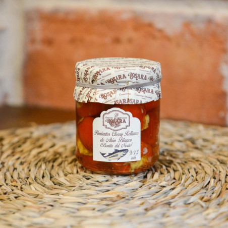 Comprar pimientos cherry rellenos de atún blanco al mejor precio