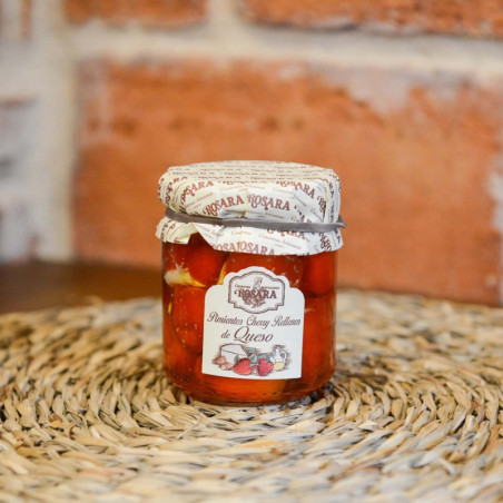 Comprar pimientos cherry rellenos de queso artesanos al mejor precio