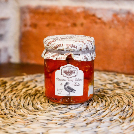 Comprar pimientos cherry rellenos de foie artesanos al mejor precio