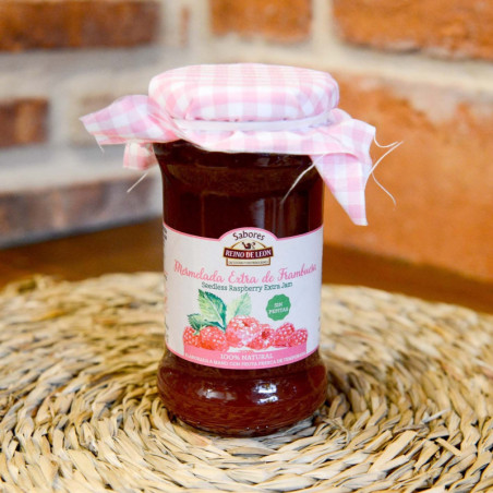Comprar mermelada extra de frambuesa REINO DE LEÓN
